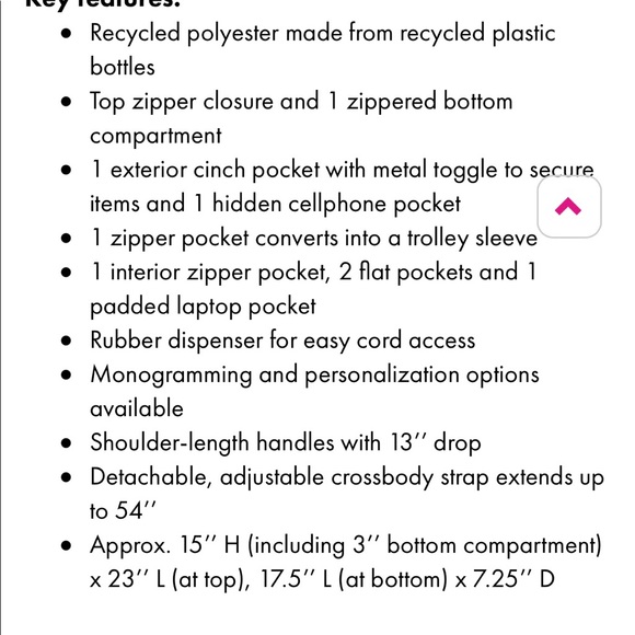 Deluxe travel tote - Picture 2 of 4